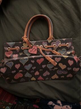 Dooney & Burke Bag Leather Handles - Multicolor